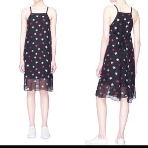Rag & Bone Sonny Silk Blend Star Dress Small